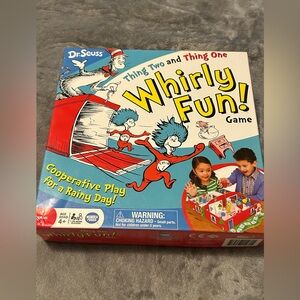 Dr. Suess Thing One And Thing Two Whirly Fun! Game By Wonder Forge, 2016